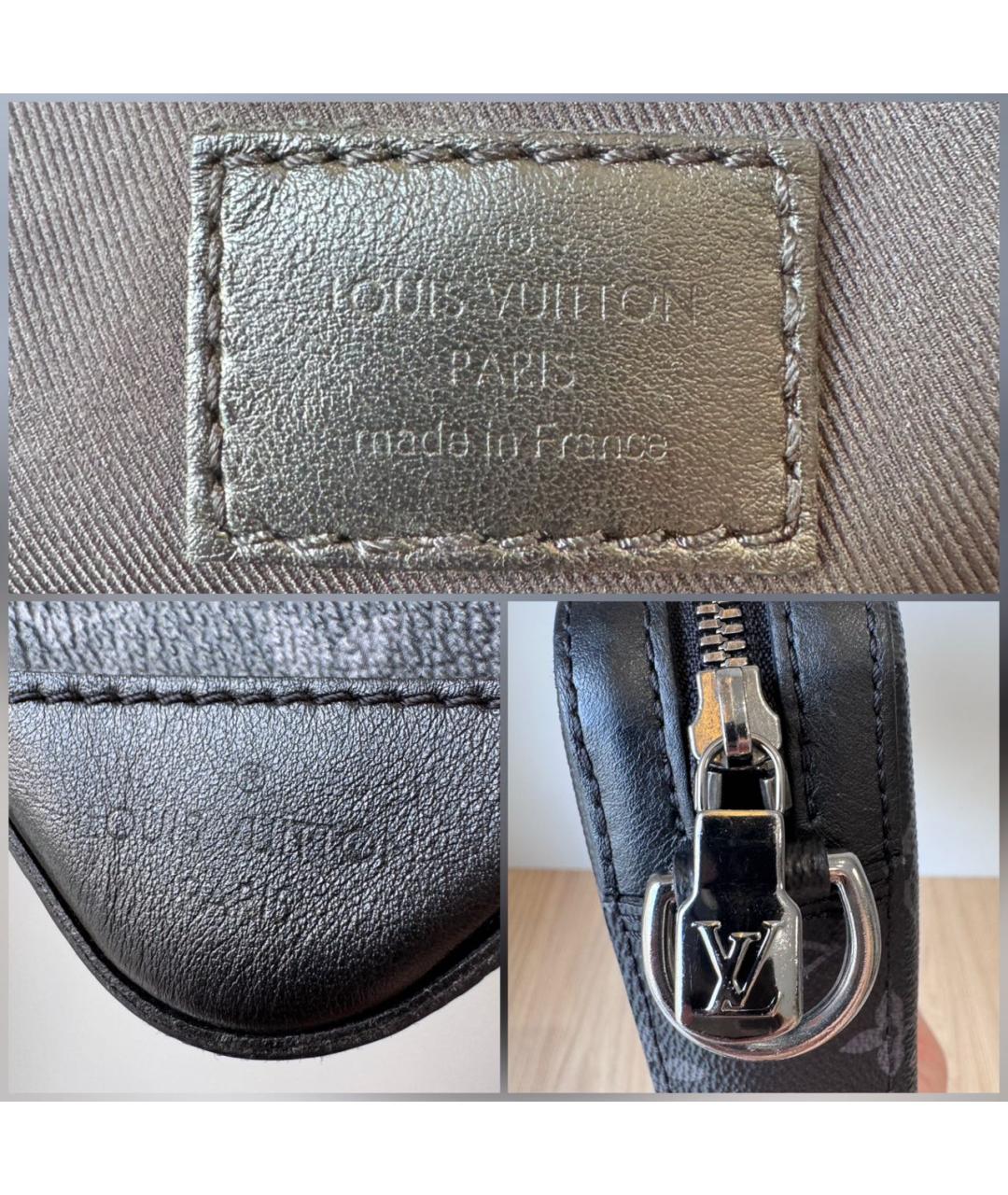 LOUIS VUITTON Черная сумка на плечо, фото 6