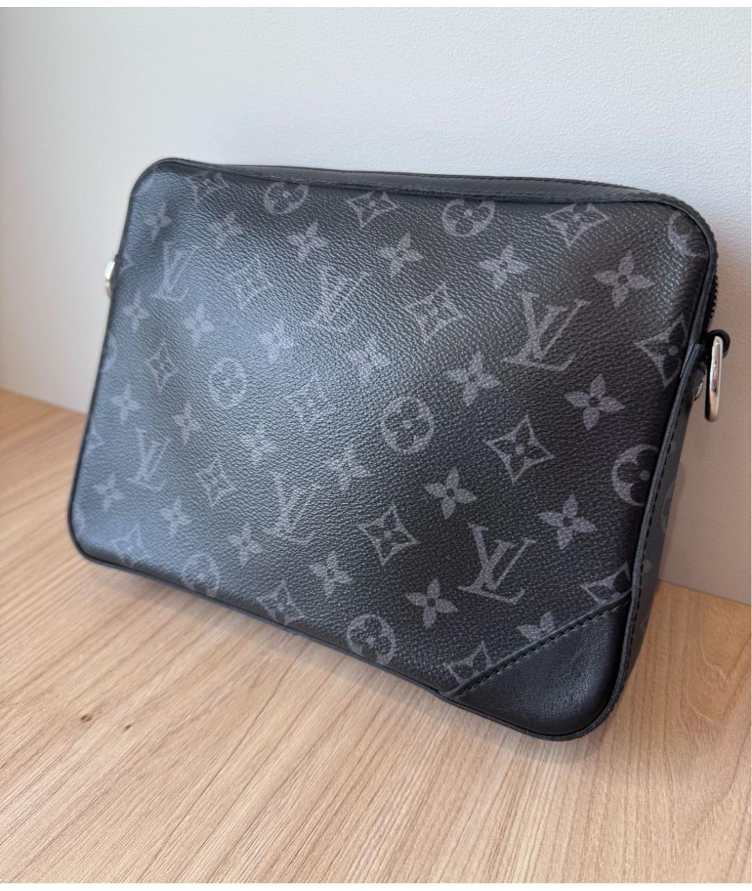 LOUIS VUITTON Черная сумка на плечо, фото 2