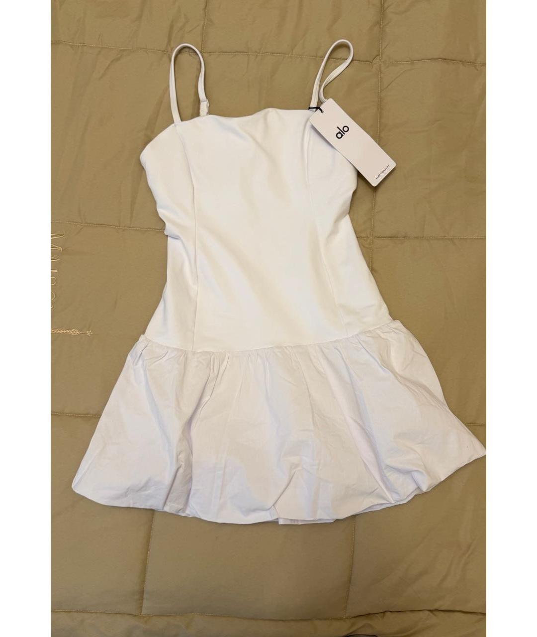 ALO YOGA Белое повседневное платье, фото 6