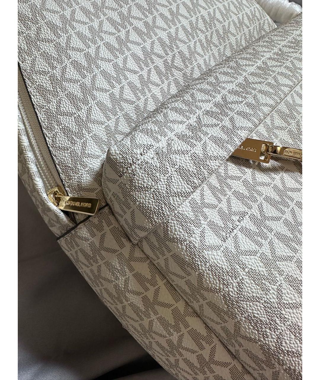 MICHAEL KORS Бежевый рюкзак, фото 6