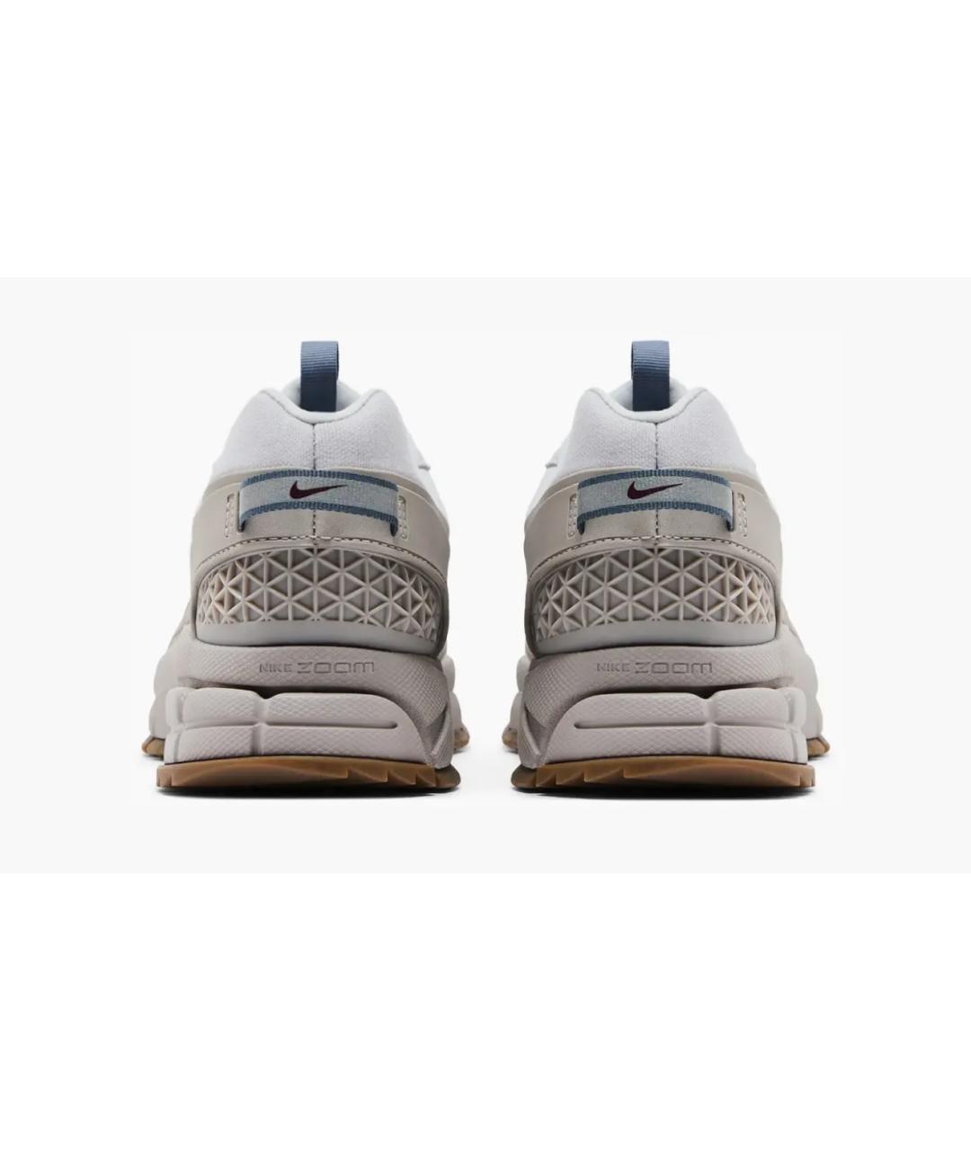 NIKE Серые замшевые низкие кроссовки / кеды, фото 4