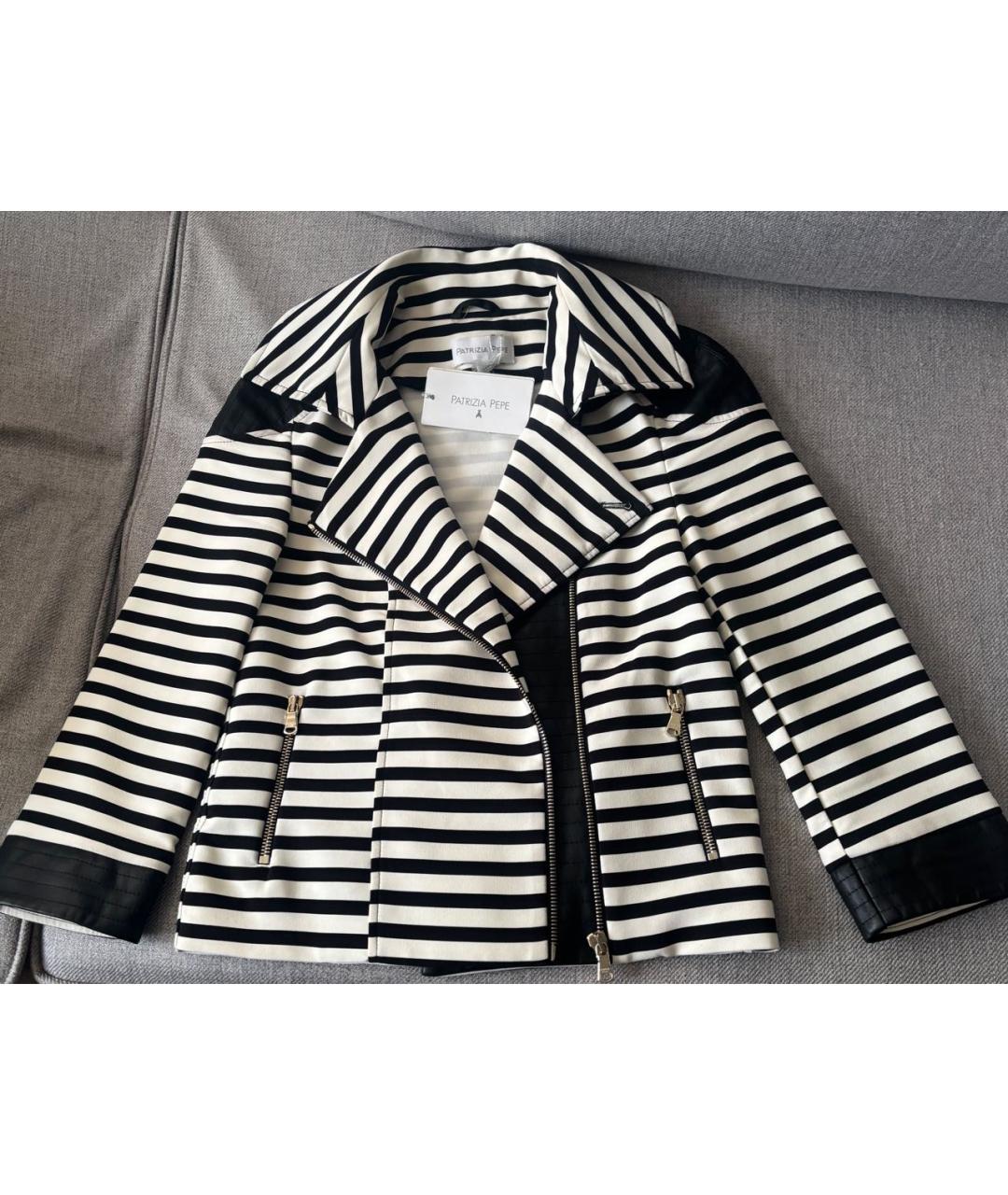 PATRIZIA PEPE Мульти полиэстеровый жакет/пиджак, фото 8