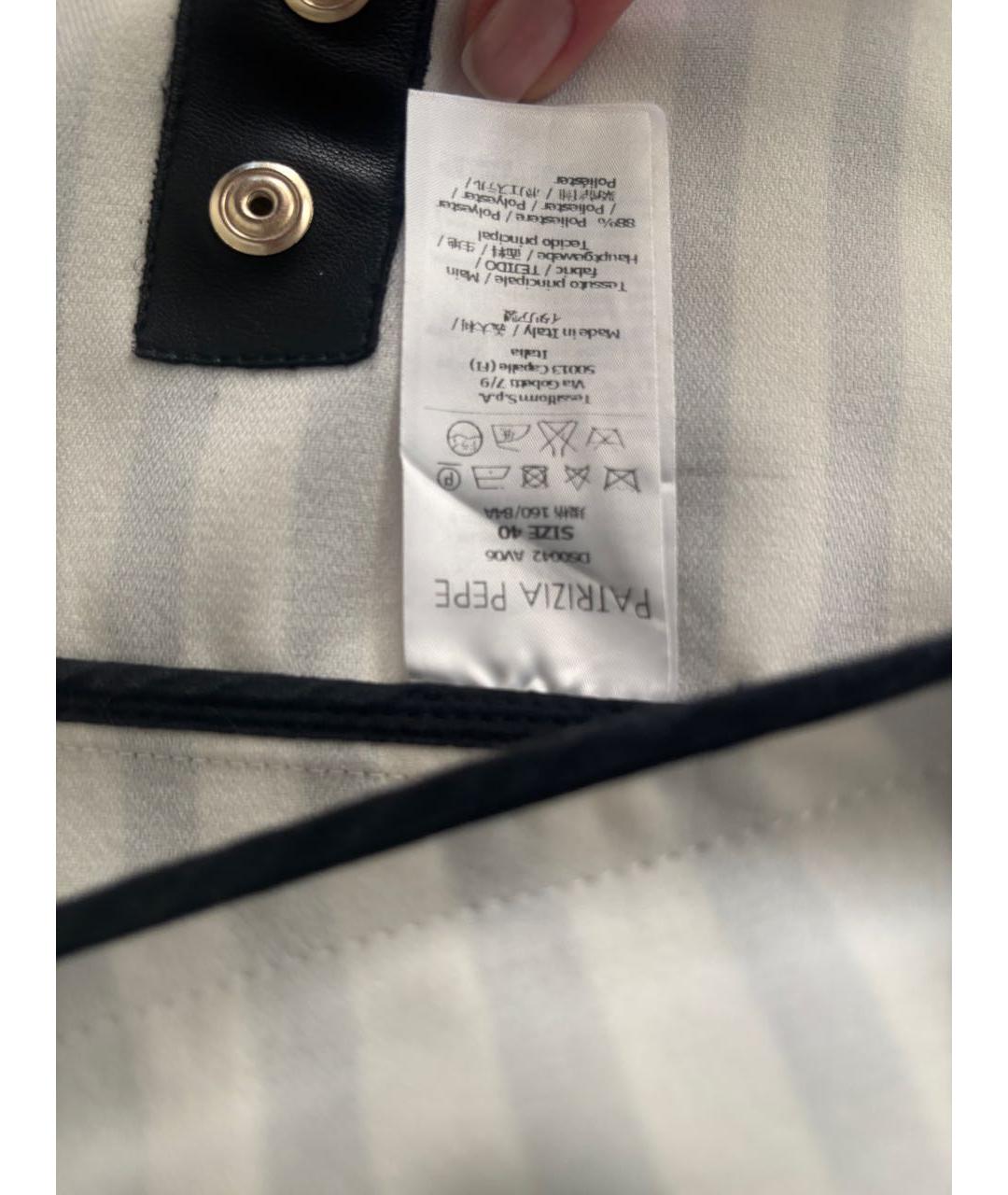 PATRIZIA PEPE Мульти полиэстеровый жакет/пиджак, фото 7