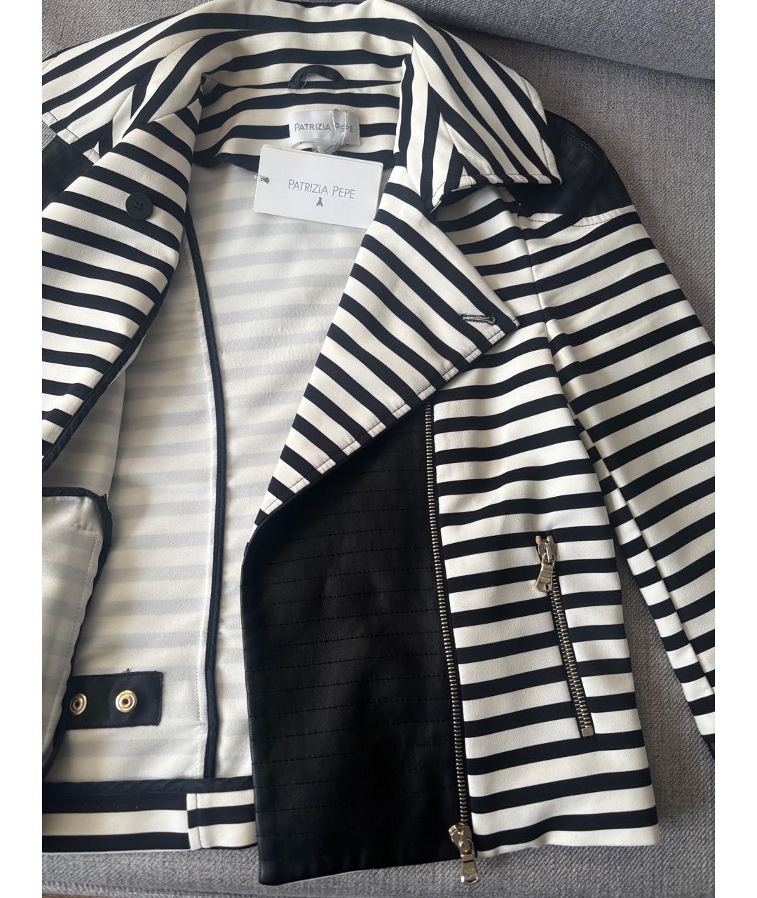 PATRIZIA PEPE Мульти полиэстеровый жакет/пиджак, фото 4