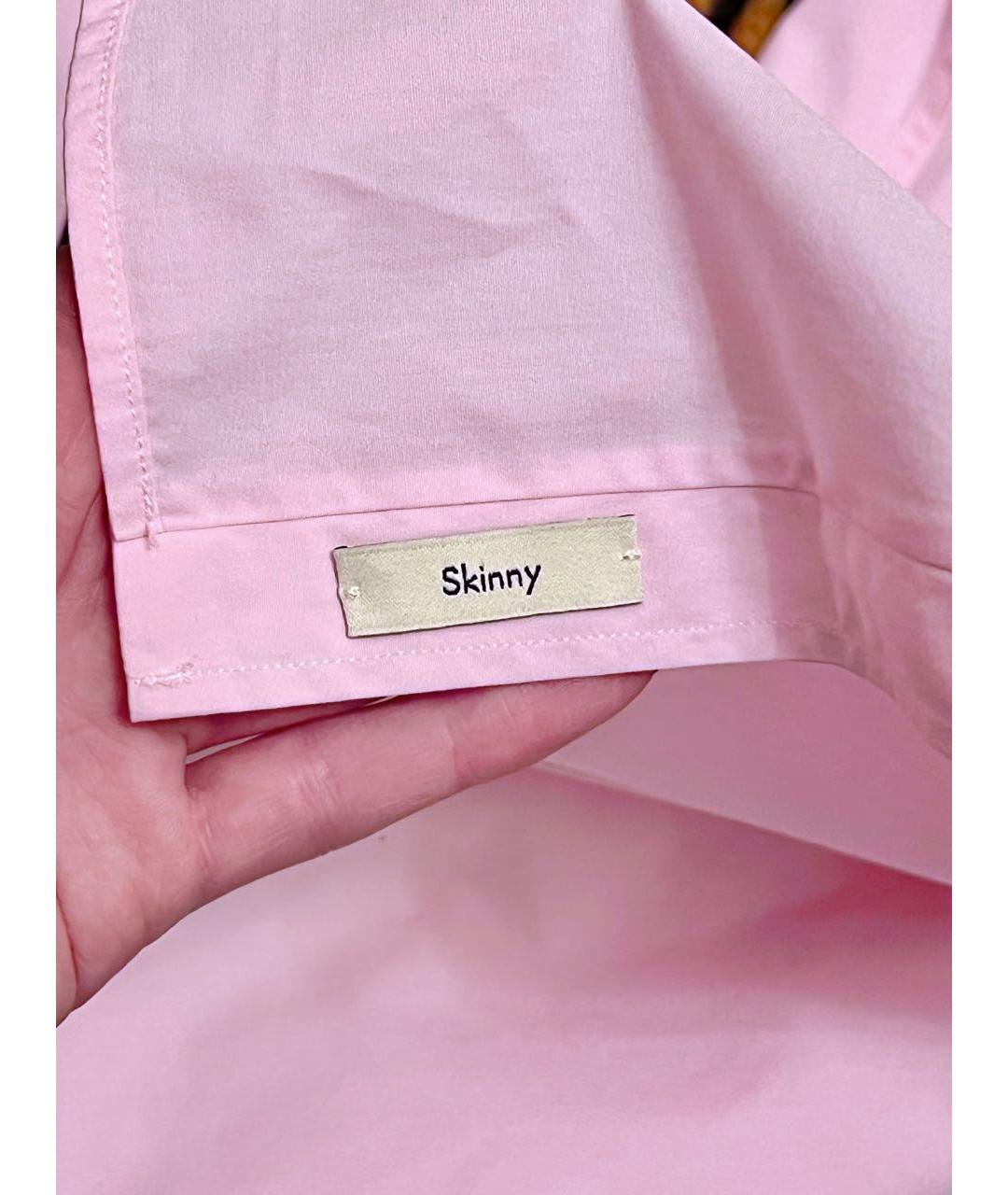 GUCCI Розовая хлопковая кэжуал рубашка, фото 5