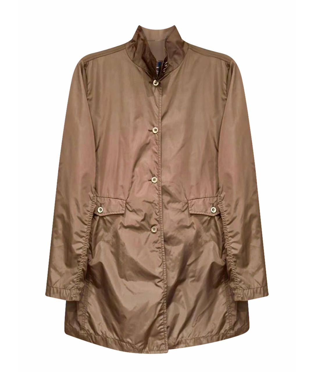 FAY Коричневый полиамидовый тренч/плащ, фото 1