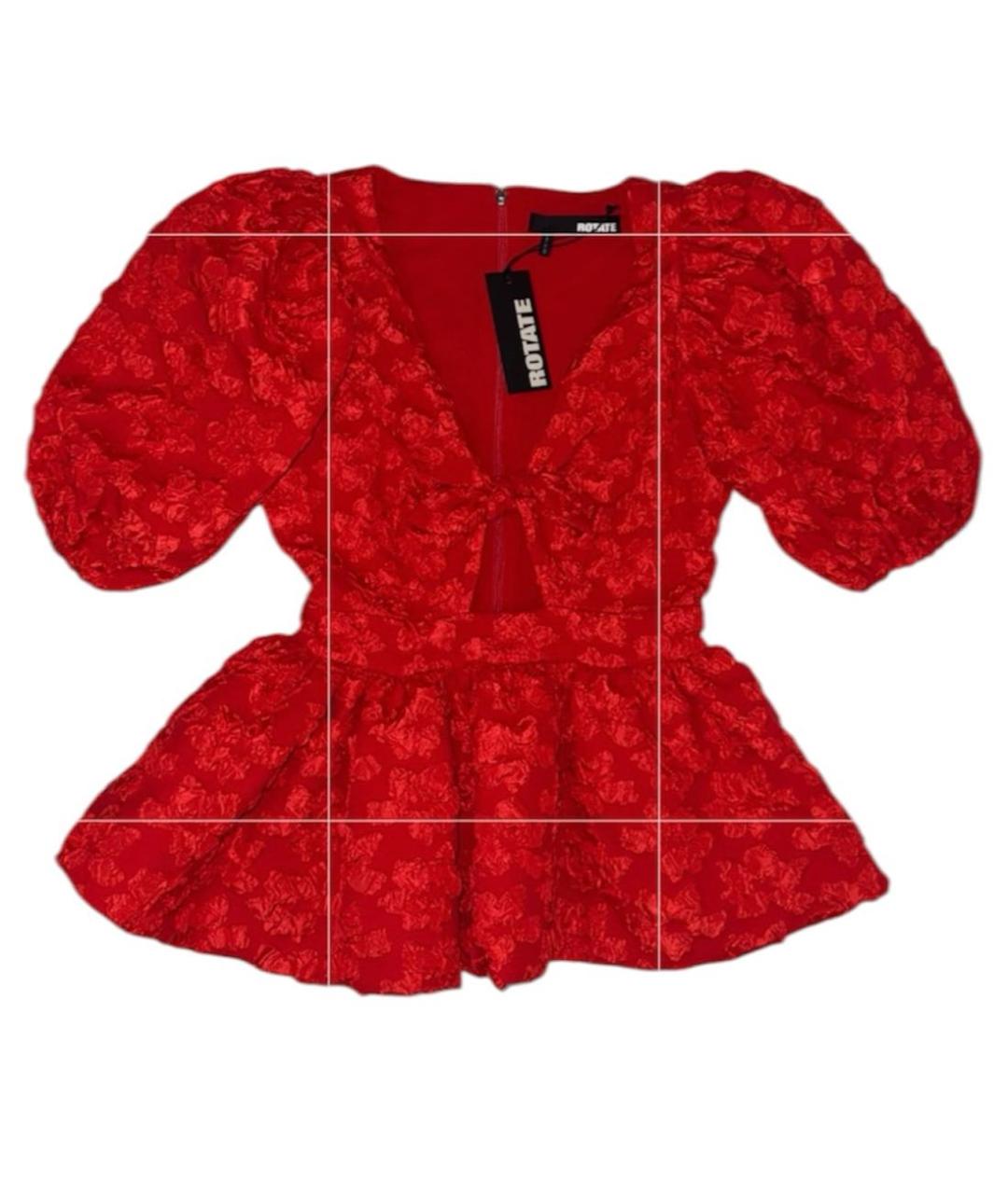 ROTATE Красная блузы, фото 9
