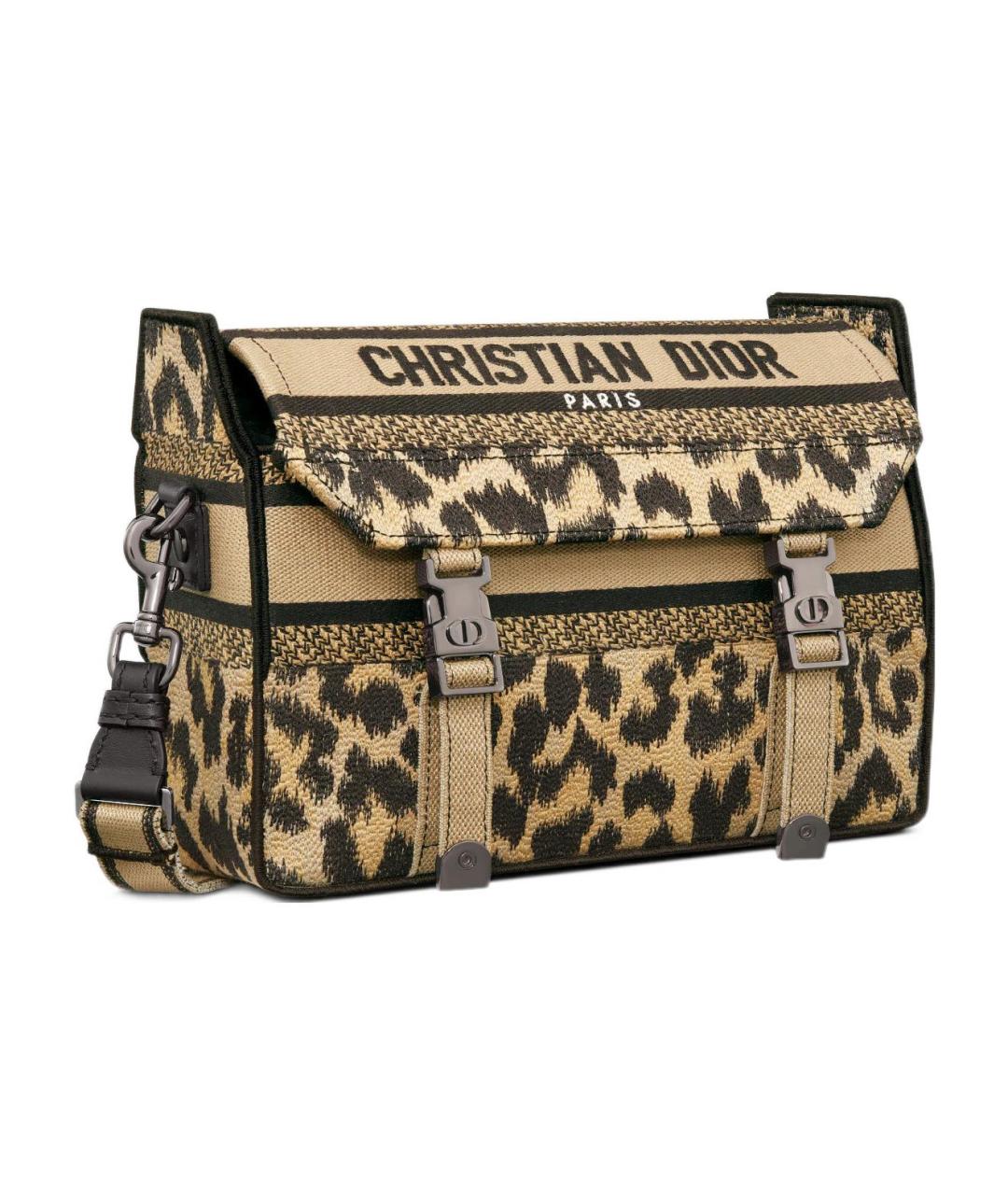 CHRISTIAN DIOR Бежевая сумка через плечо, фото 2