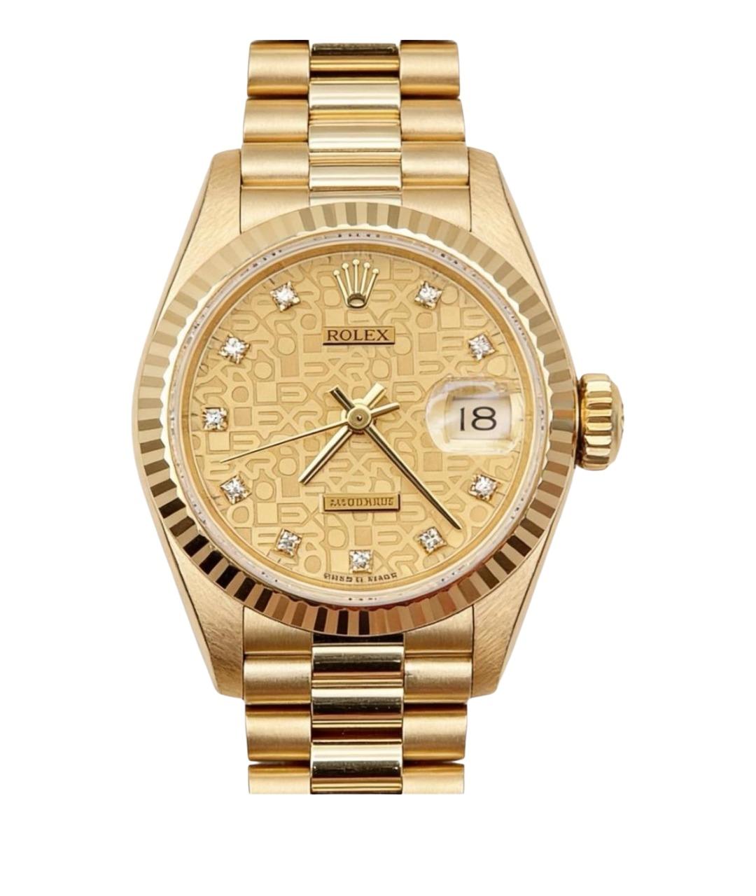 ROLEX Золотые часы из желтого золота, фото 1