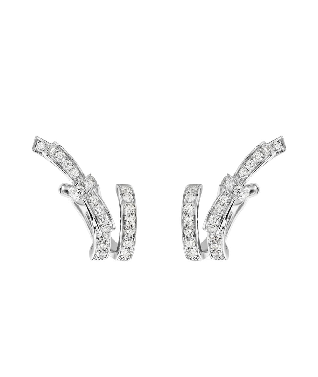 CHANEL Серебряные серьги, фото 1