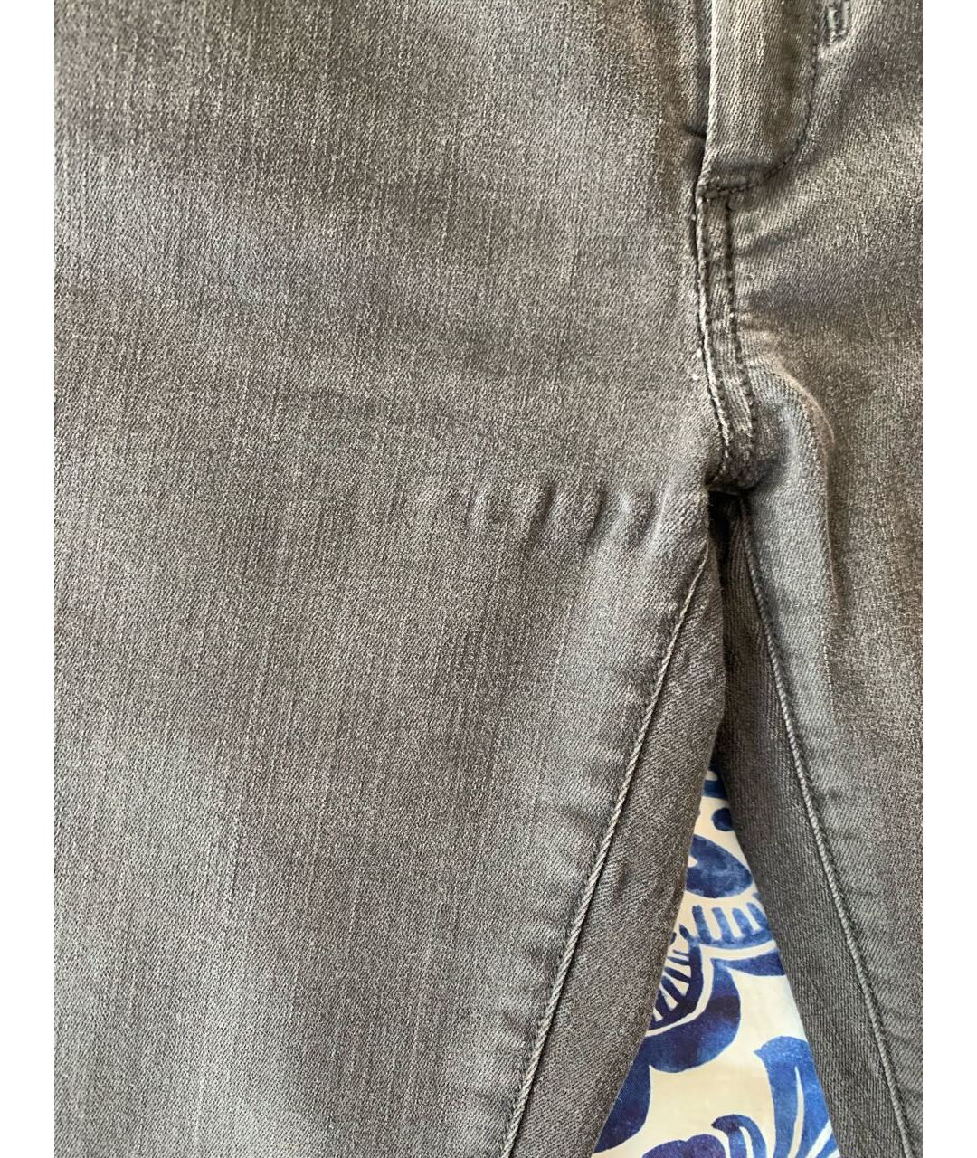 SPORT MAX CODE Черные хлопко-эластановые джинсы слим, фото 5