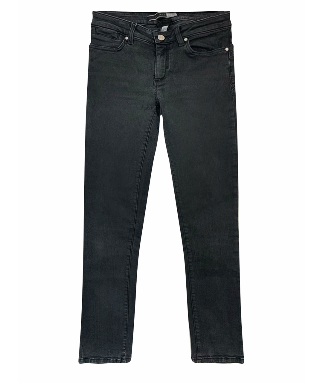 SPORT MAX CODE Черные хлопко-эластановые джинсы слим, фото 1