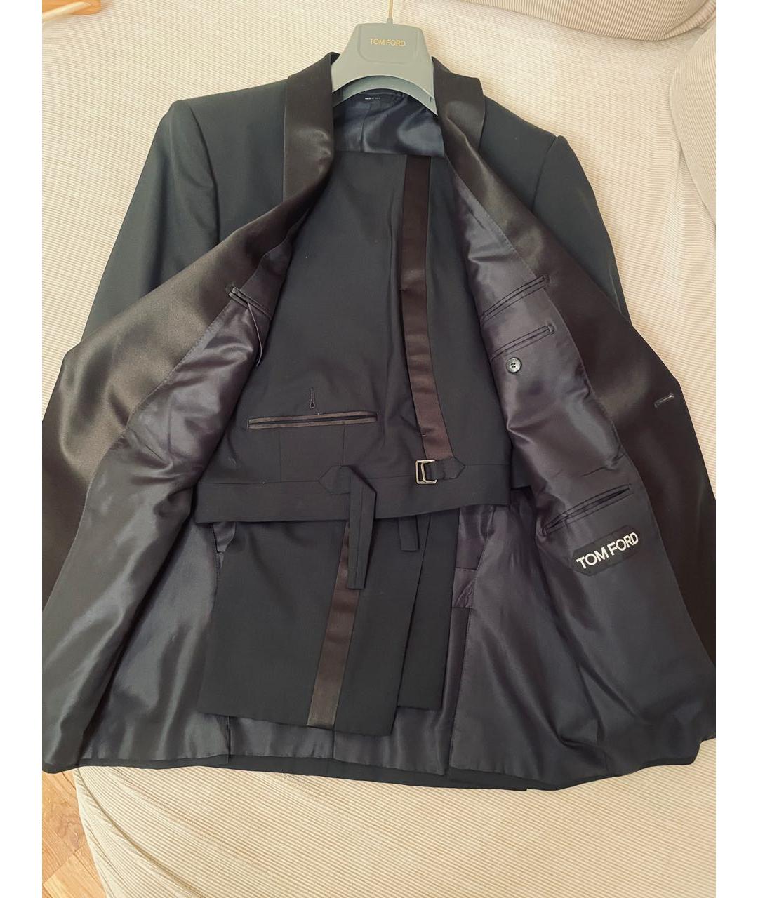 TOM FORD Темно-синий вечерний костюм, фото 3