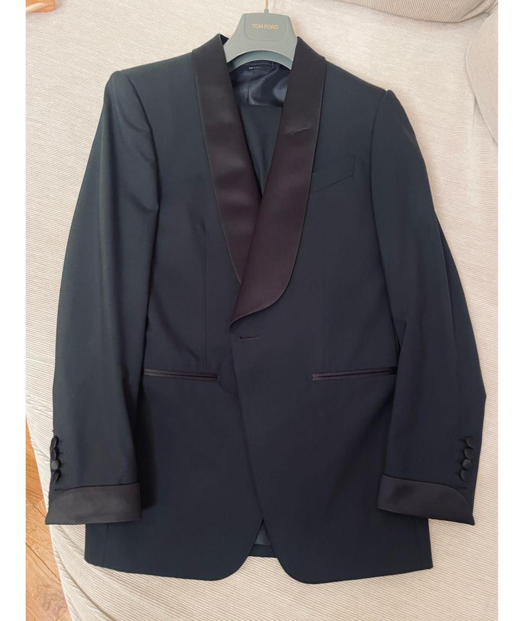 TOM FORD Темно-синий вечерний костюм, фото 2