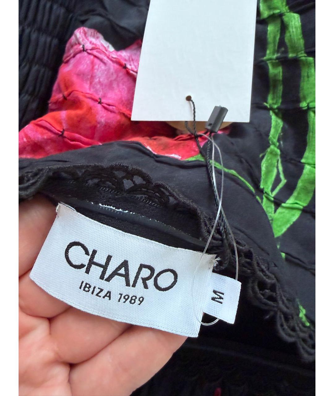 CHARO RUIZ Черное коктейльное платье, фото 7