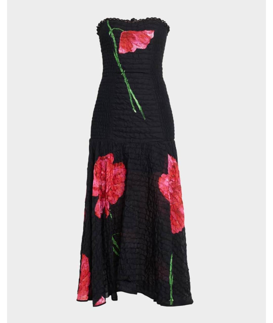 CHARO RUIZ Черное коктейльное платье, фото 9