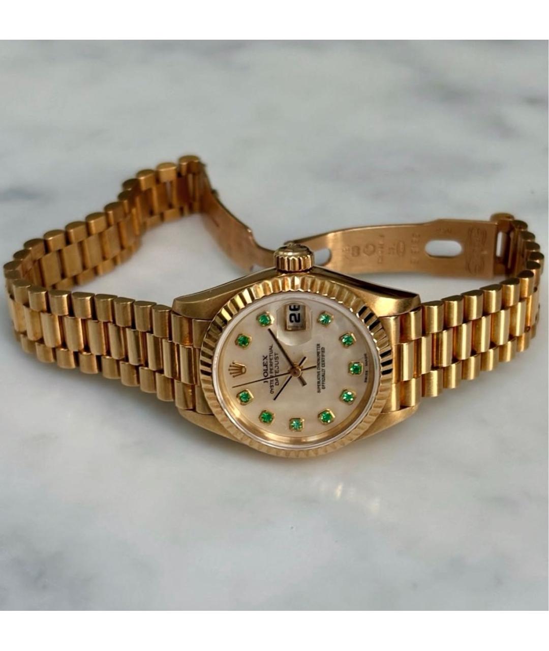 ROLEX Золотые часы из желтого золота, фото 3