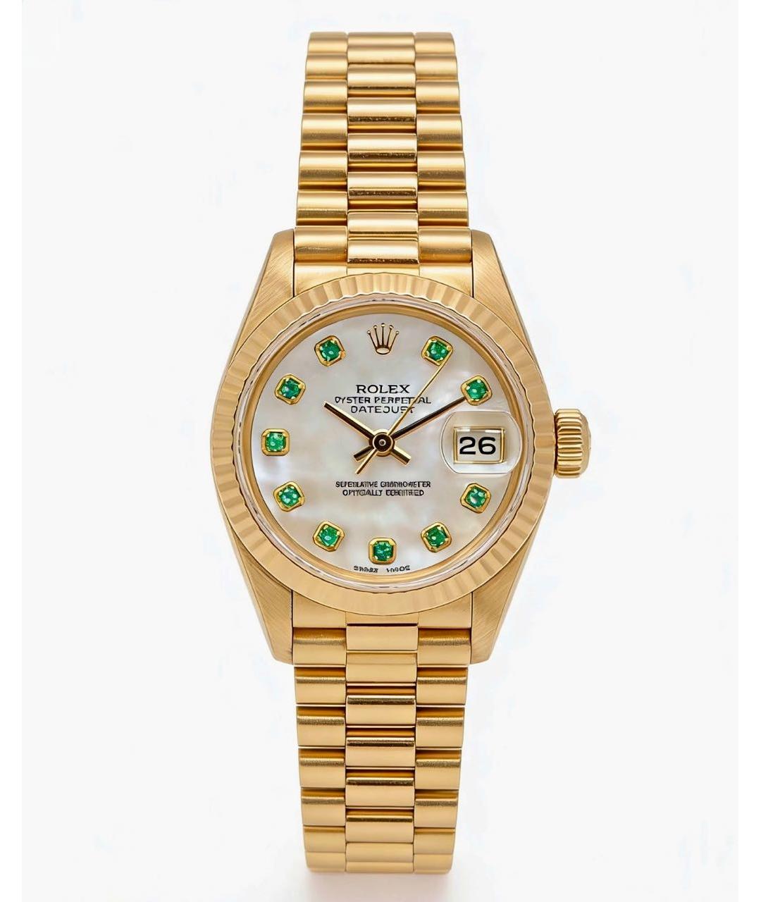 ROLEX Золотые часы из желтого золота, фото 6