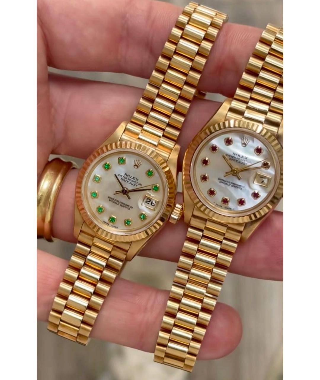 ROLEX Золотые часы из желтого золота, фото 5
