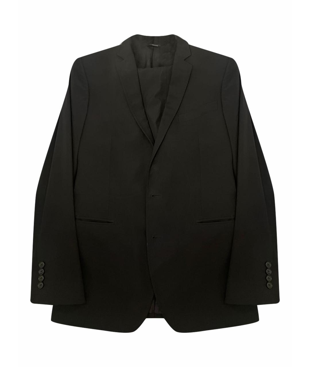 DOLCE&GABBANA Черный классический костюм, фото 1