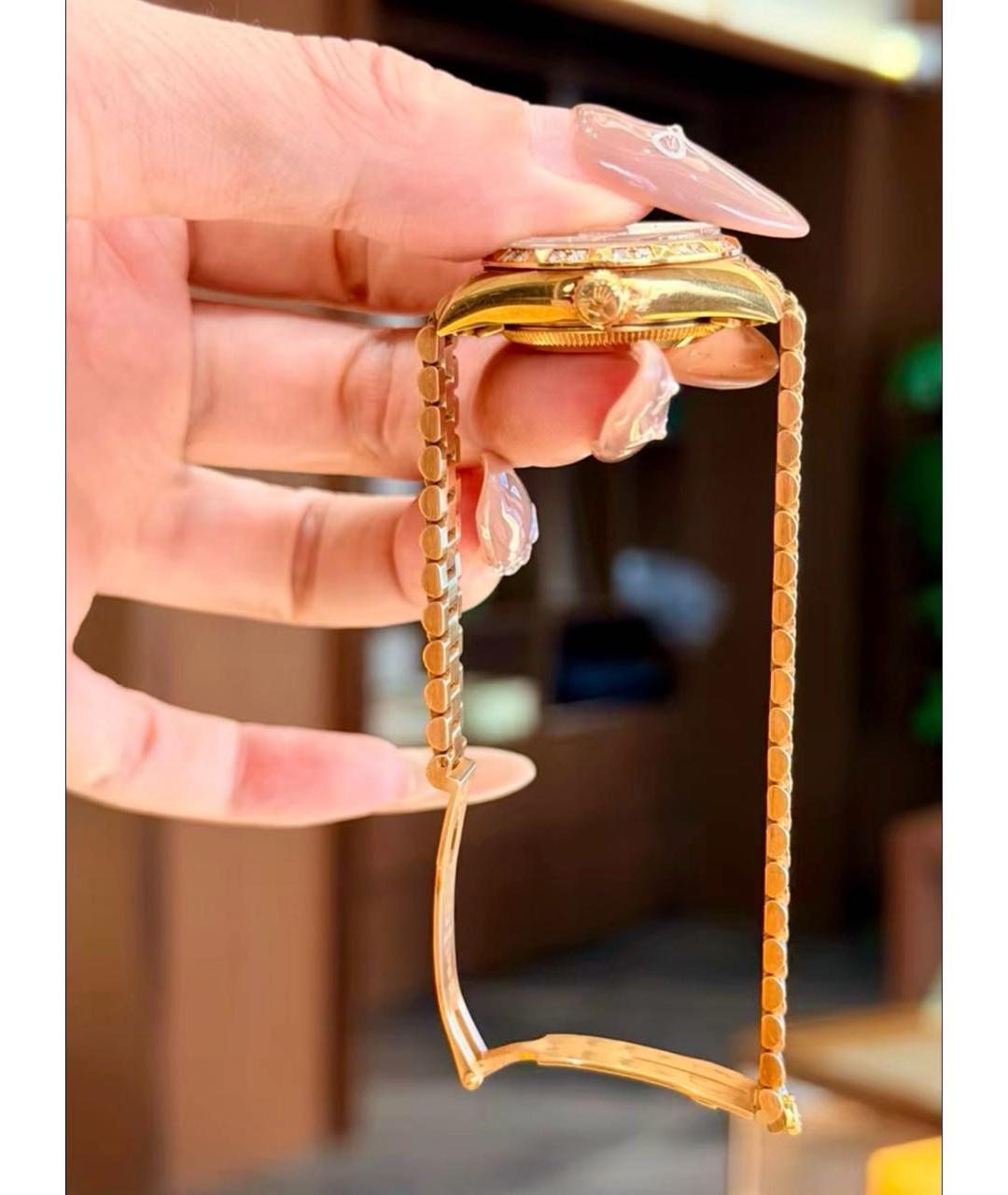 ROLEX Золотые часы из желтого золота, фото 3