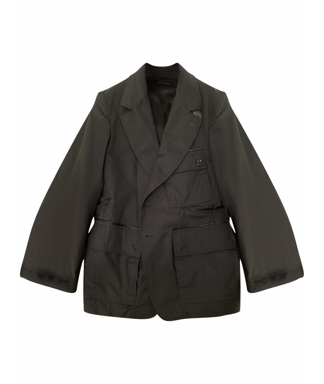 TOM FORD Черный полиэстеровый тренч / плащ, фото 1