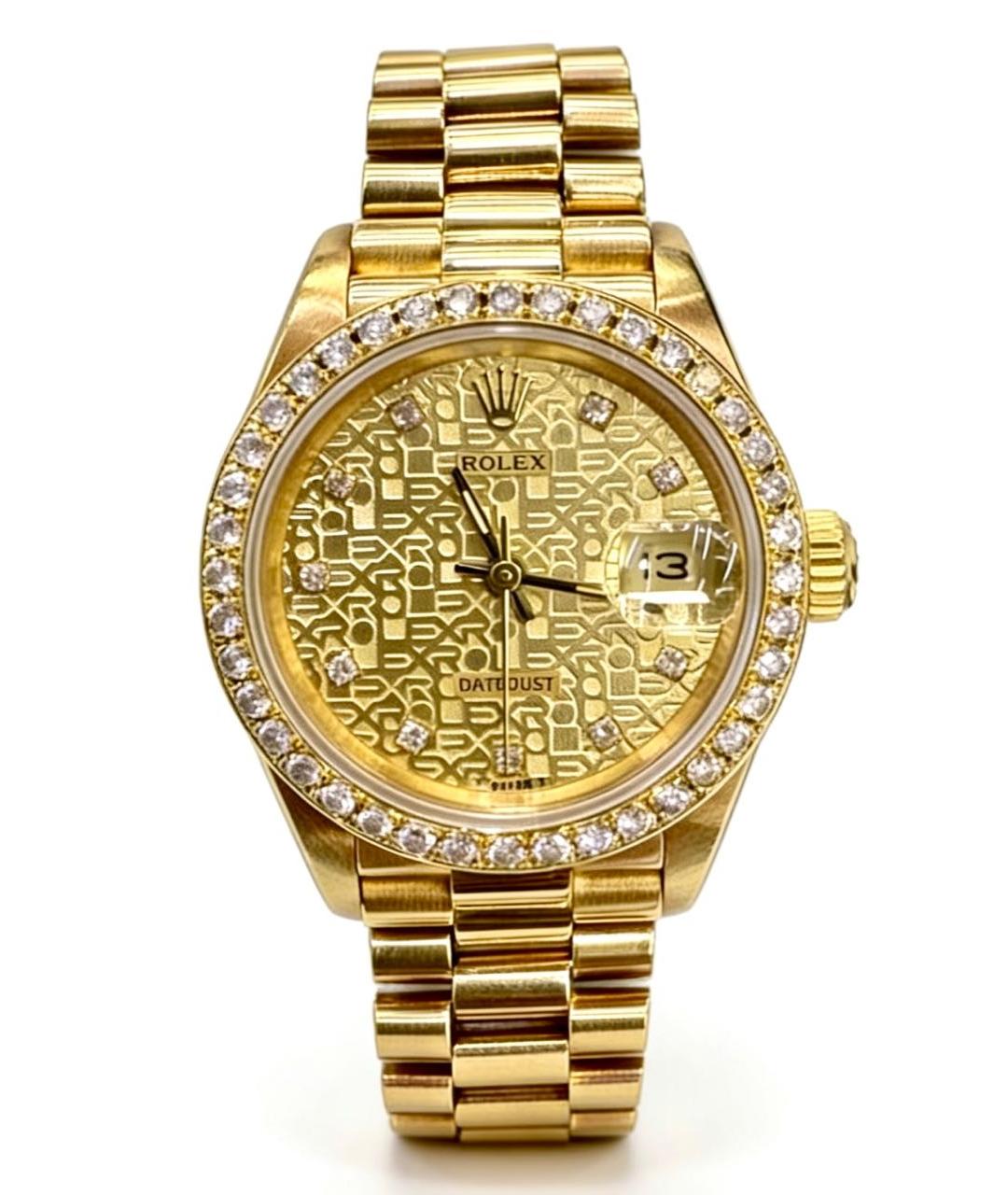 ROLEX Золотые часы из желтого золота, фото 5