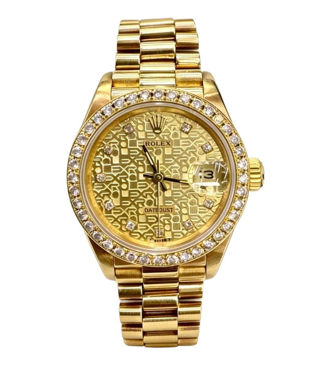 ROLEX Золотые часы из желтого золота, фото 1