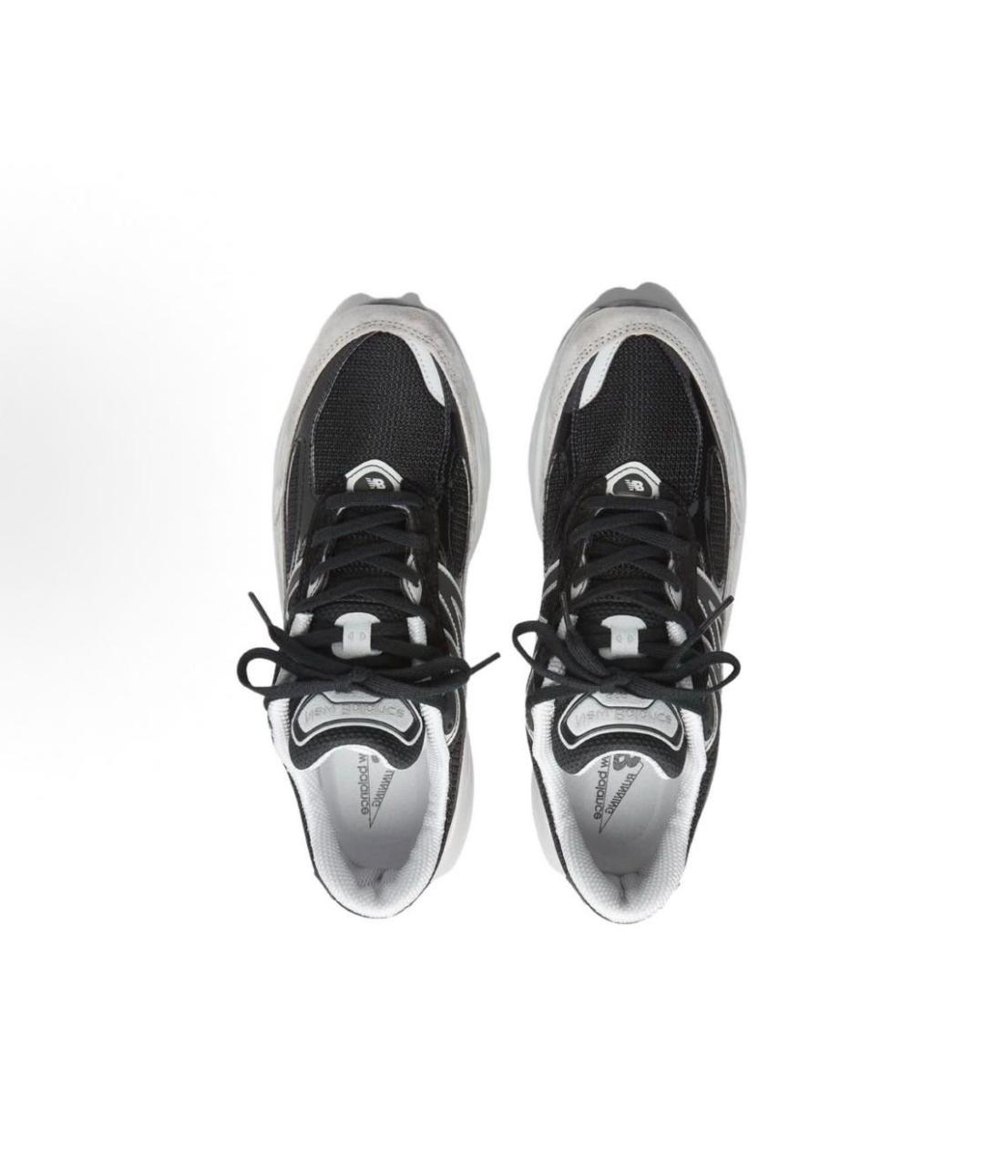 NEW BALANCE Серые текстильные низкие кроссовки / кеды, фото 3