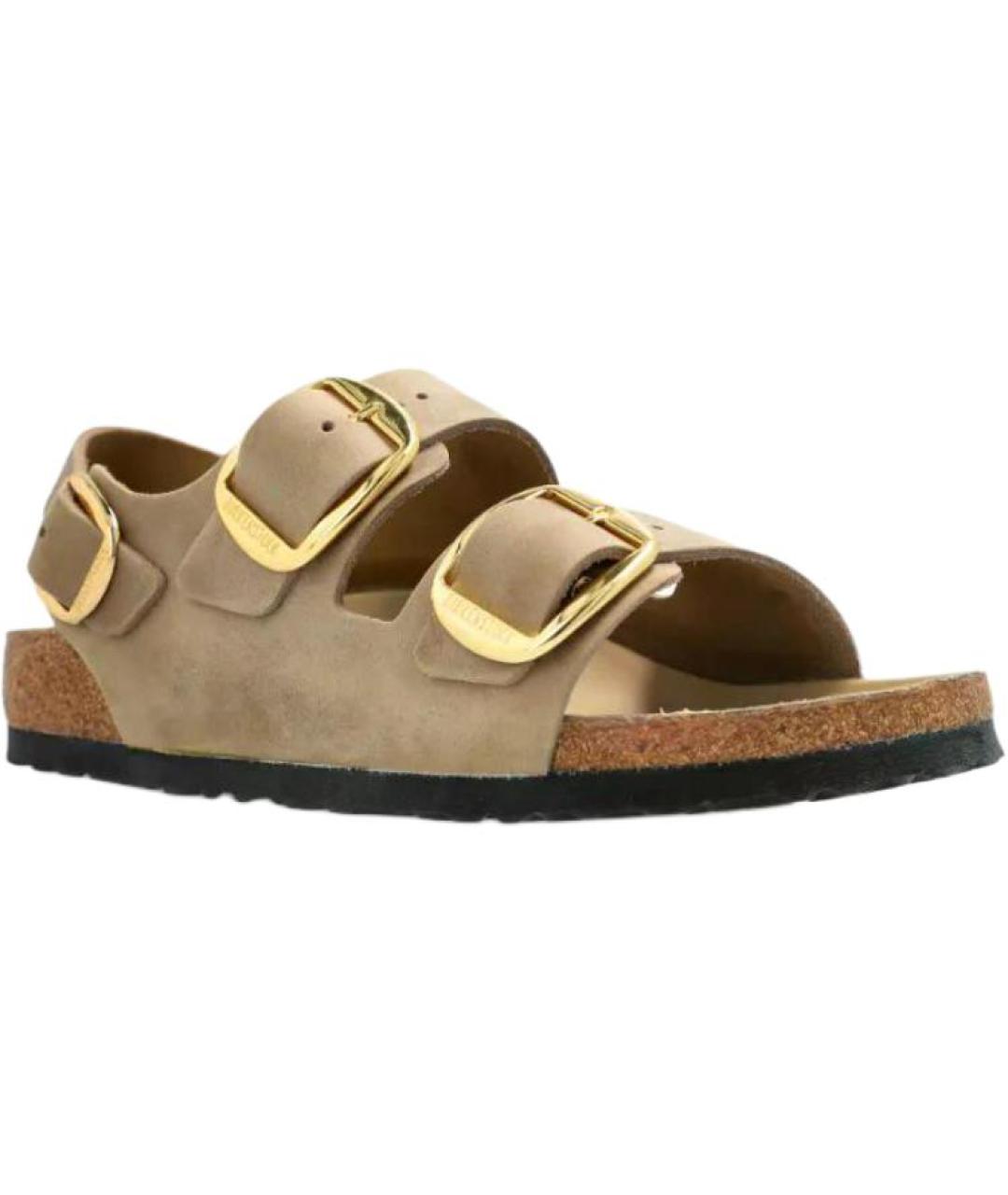 BIRKENSTOCK Коричневые сандалии, фото 3