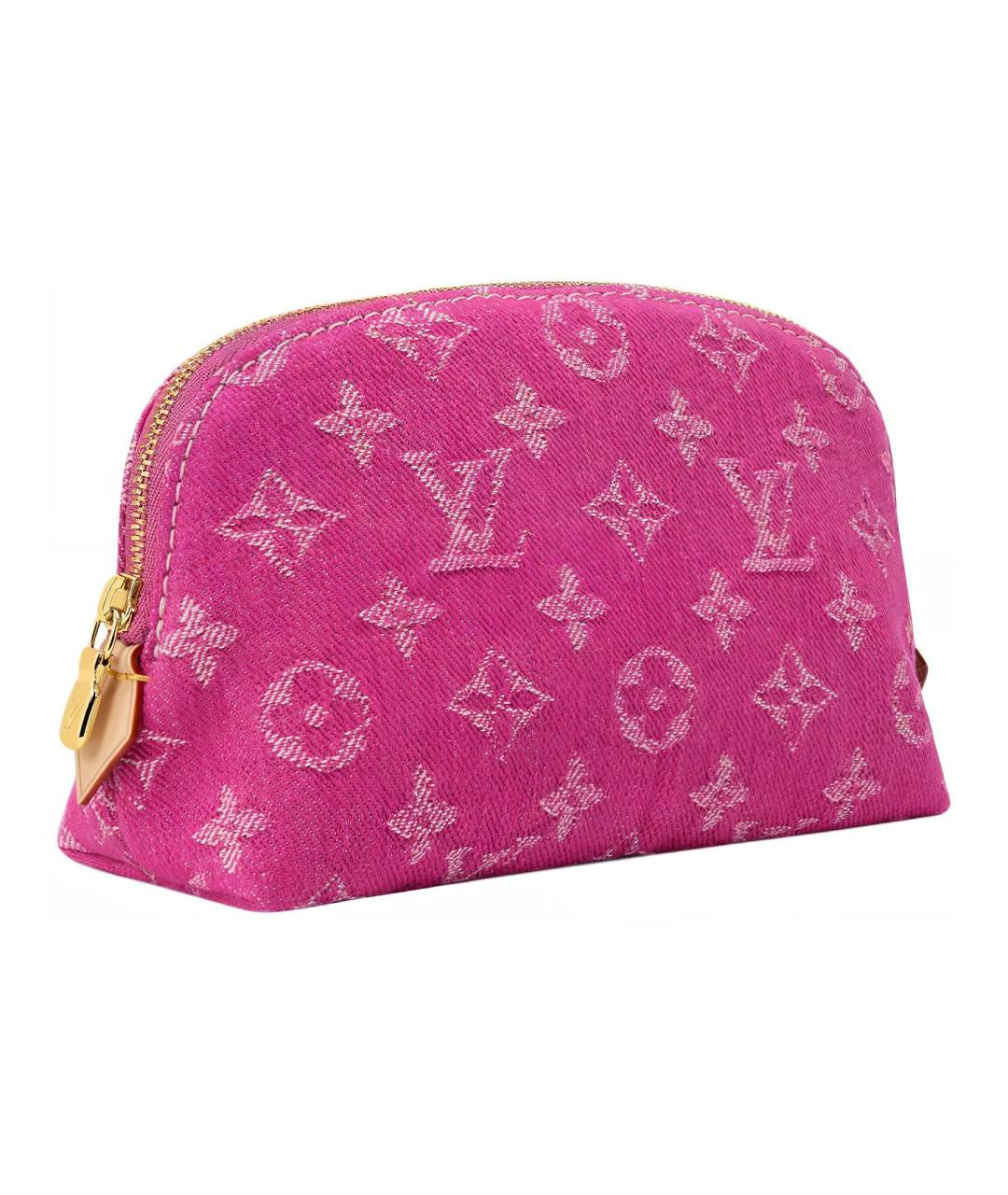 LOUIS VUITTON Фуксия косметичка, фото 2