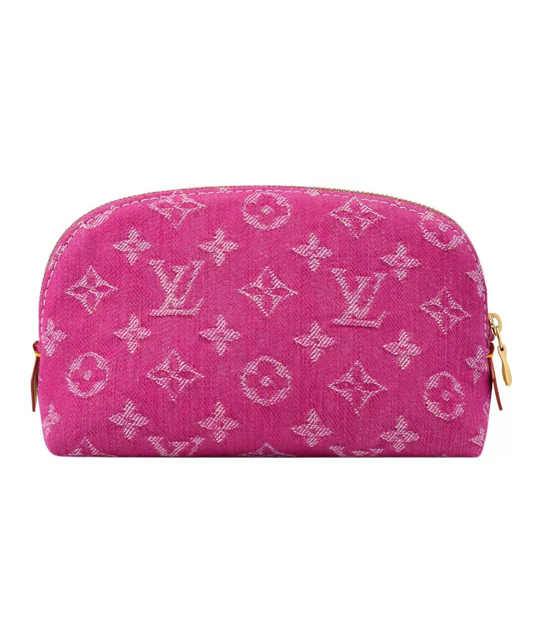 LOUIS VUITTON Фуксия косметичка, фото 3