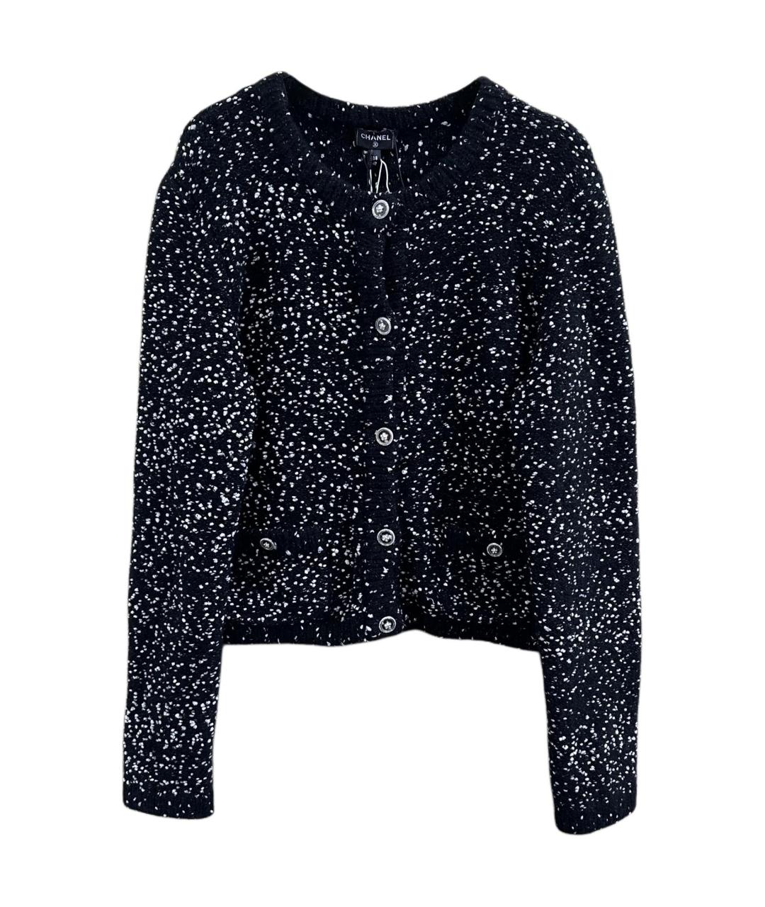 CHANEL Черный кардиган, фото 1