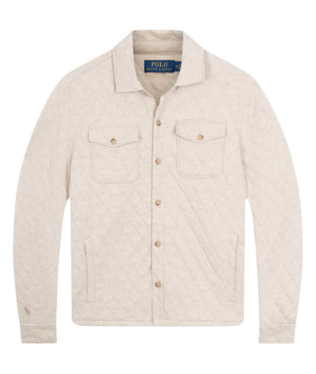 POLO RALPH LAUREN Бежевый пуховик, фото 1