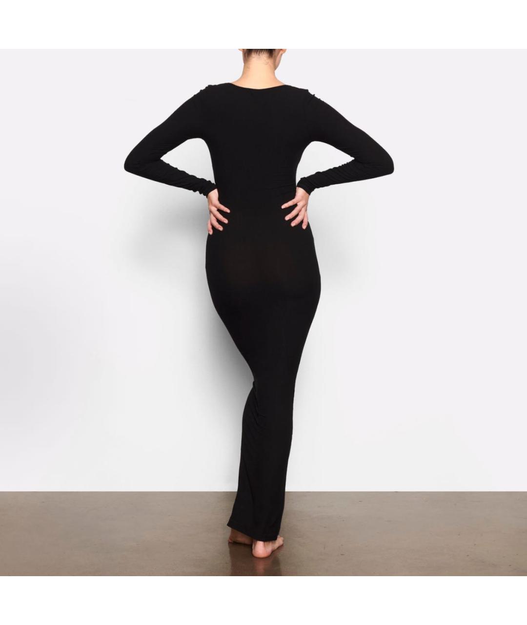 SKIMS Черное повседневное платье, фото 2