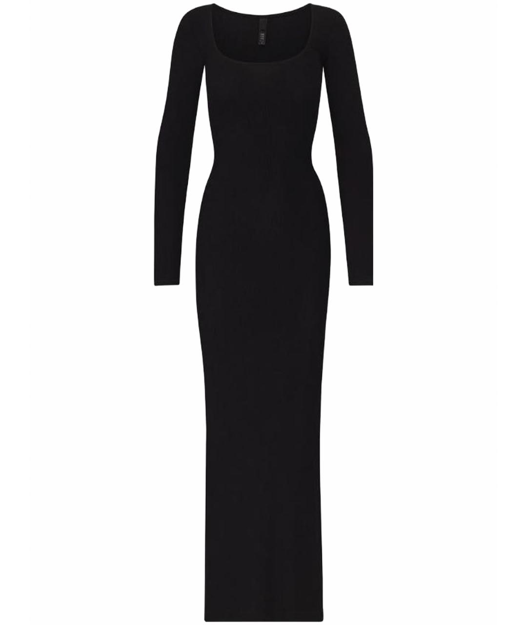 SKIMS Черное повседневное платье, фото 1