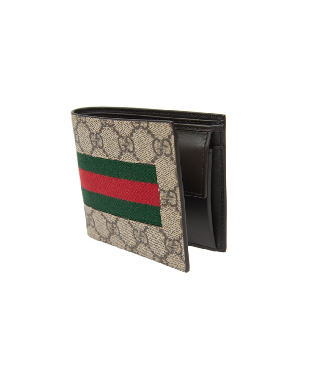 GUCCI Коричневый кошелек, фото 2