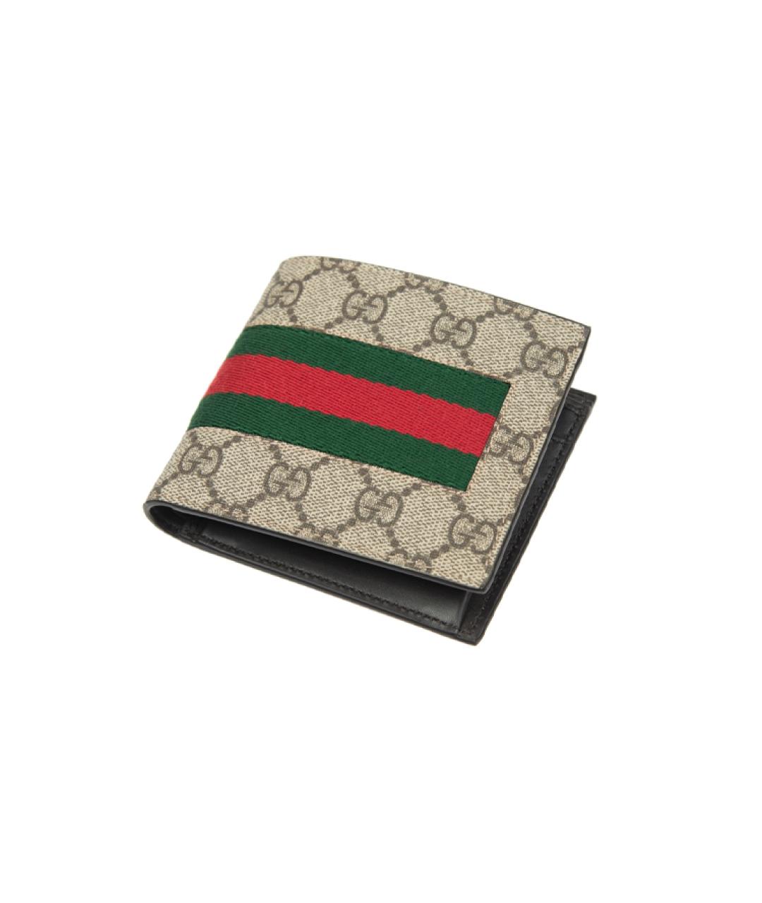 GUCCI Коричневый кошелек, фото 4