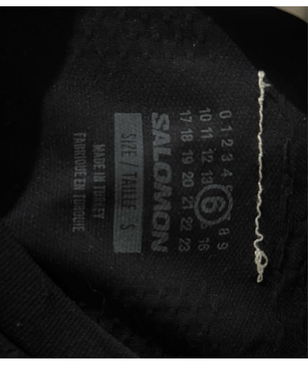 MM6 MAISON MARGIELA Черная хлопковая футболка, фото 5