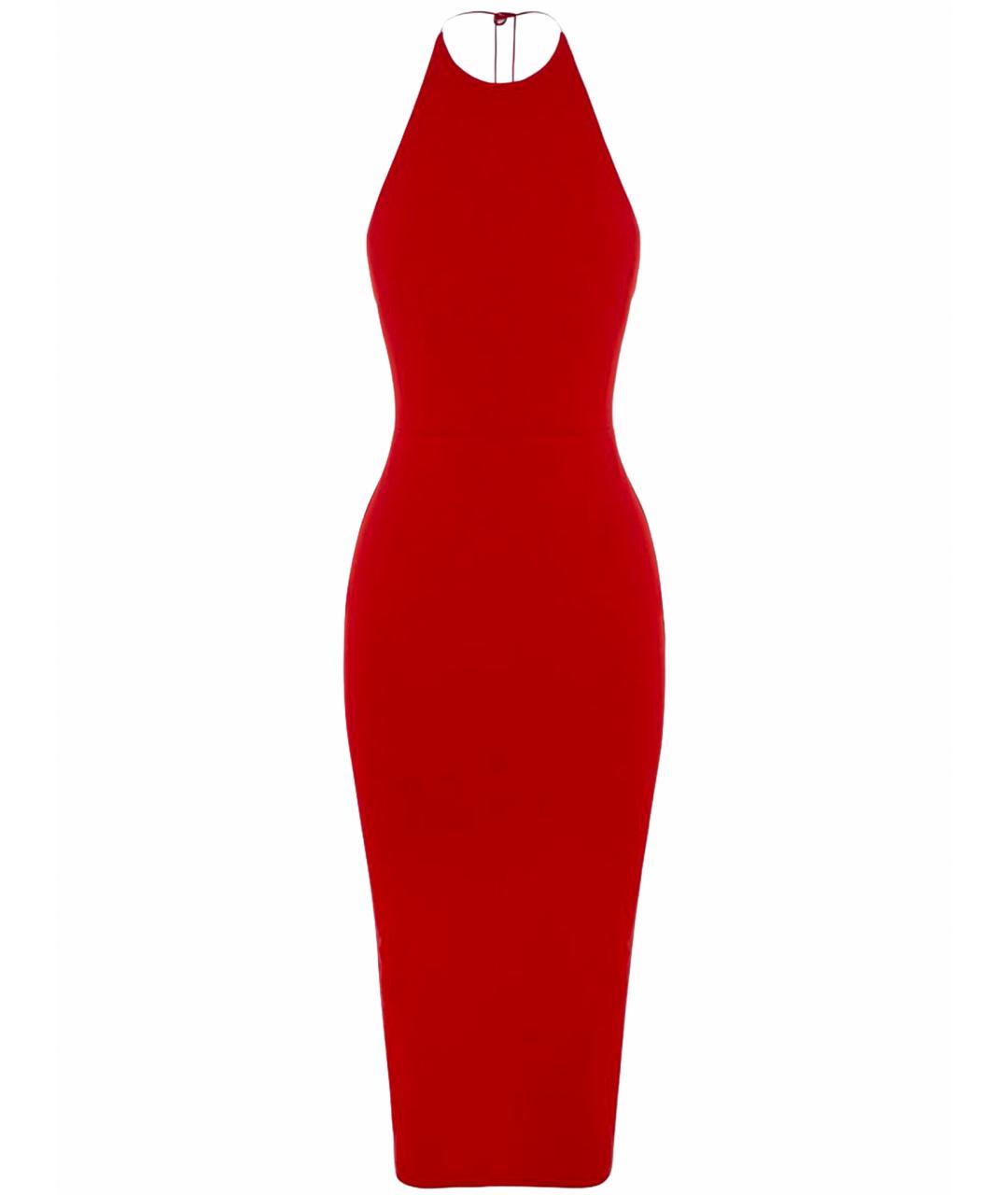 ALEX PERRY Красное полиэстеровое коктейльное платье, фото 1