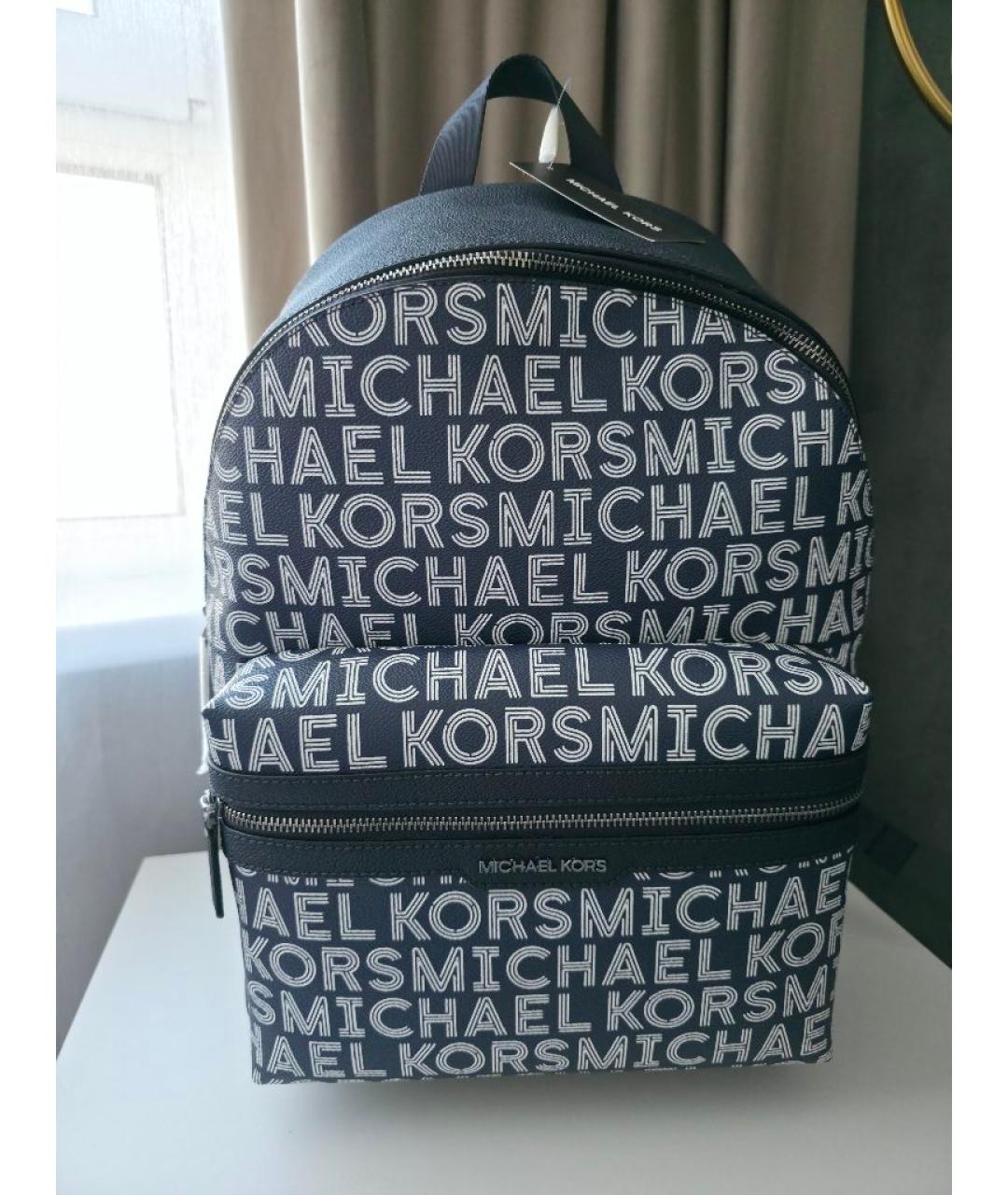 MICHAEL KORS Темно-синий рюкзак, фото 4