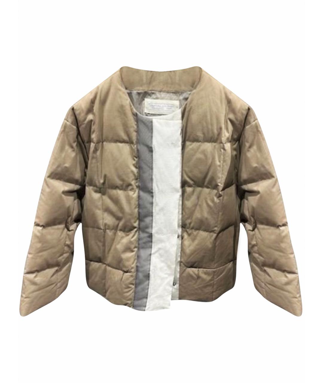 FABIANA FILIPPI Бежевая шерстяная куртка, фото 1