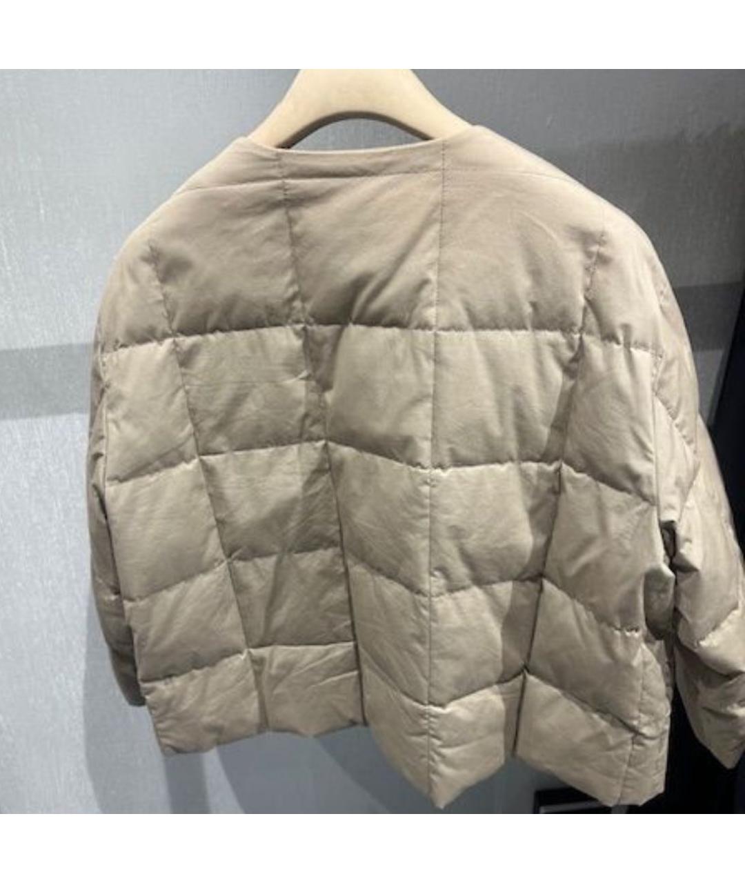 FABIANA FILIPPI Бежевая шерстяная куртка, фото 2