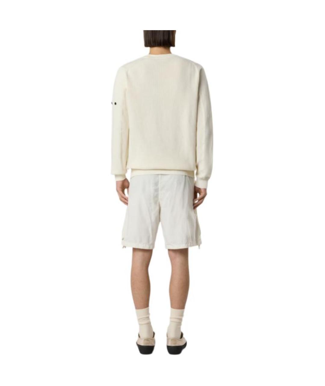 STONE ISLAND Бежевые шорты, фото 3