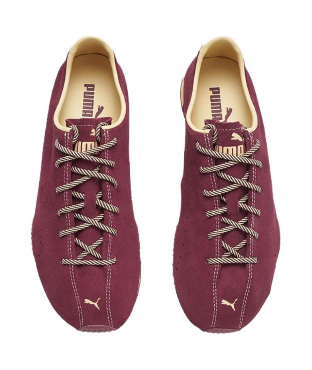 PUMA Красные замшевые кроссовки, фото 4