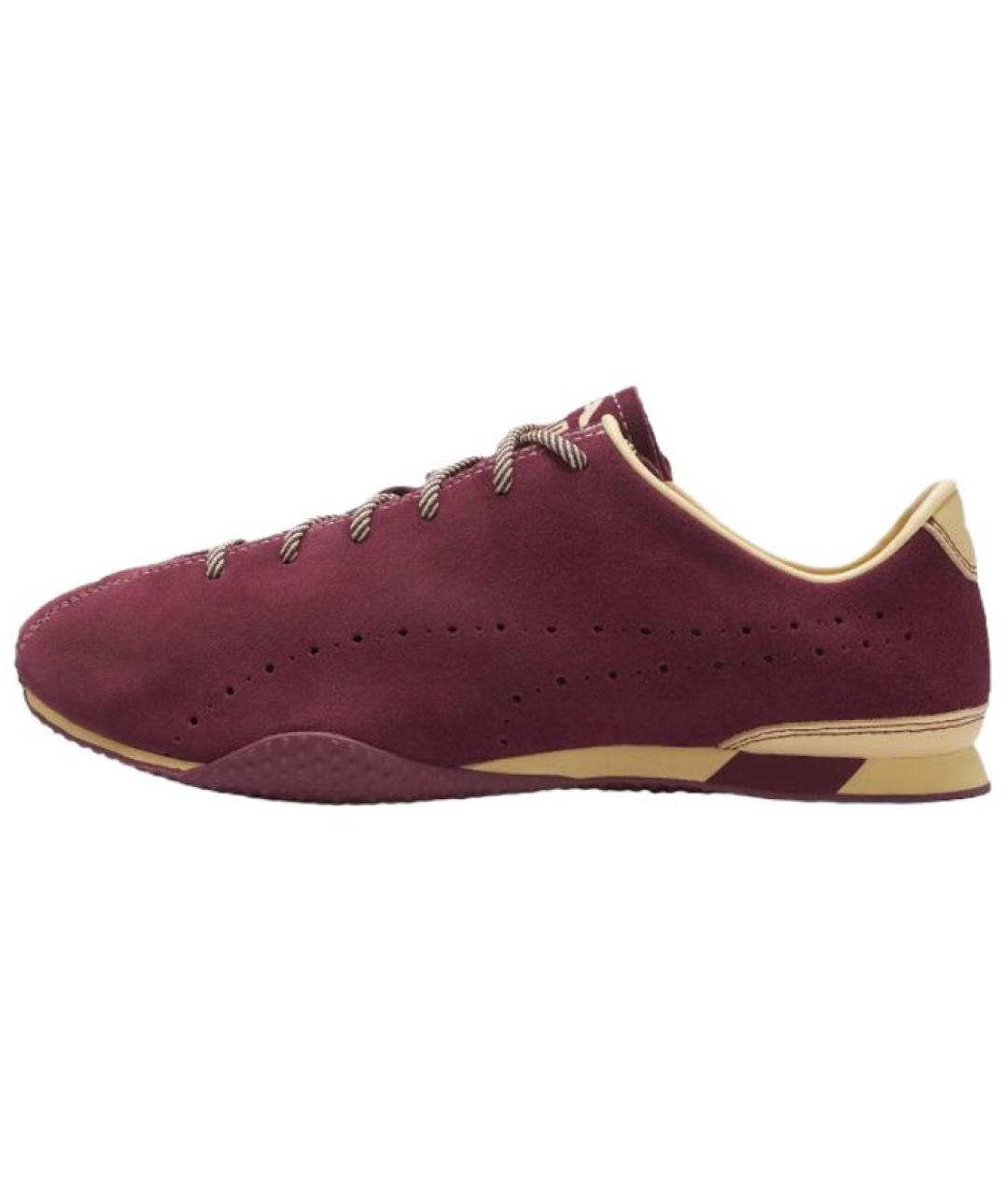 PUMA Красные замшевые кроссовки, фото 2