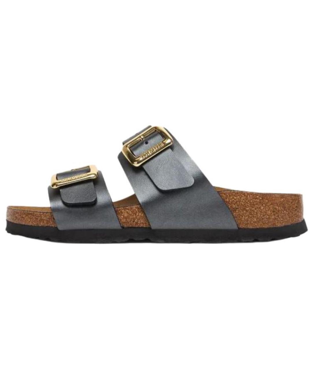 BIRKENSTOCK Черные сандалии, фото 2