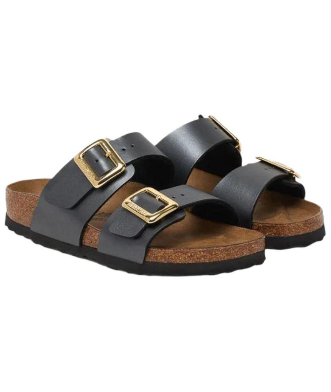 BIRKENSTOCK Черные сандалии, фото 3