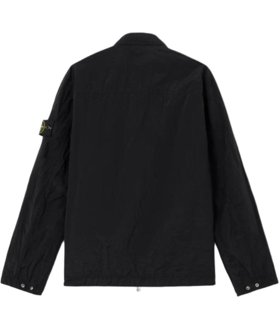STONE ISLAND Черная куртка, фото 2