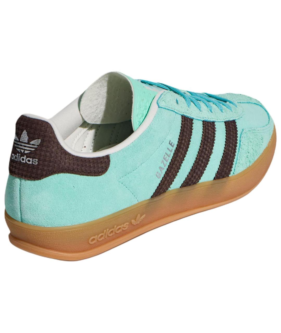 ADIDAS Бирюзовые кеды, фото 4